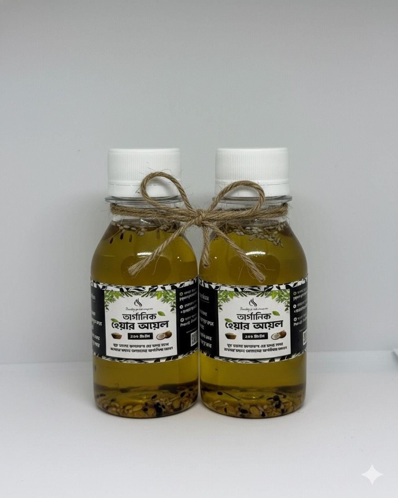 Product: ট্রায়াল প্যাকেজ ( ১০০ মিলি অরগানিক তেল ২ টা)